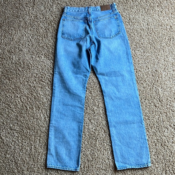 Madewell The '90s Straight Jean, size 27 - Picture 9 of 10